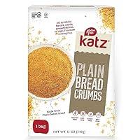 Algopix Similar Product 2 - Katz Gluten Free Bread Crumbs Plain