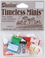 Algopix Similar Product 2 - Darice Timeless Miniatures: Groceries