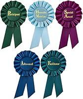 Algopix Similar Product 13 - Clinch Star Rosette Award Ribbons