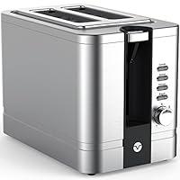 Algopix Similar Product 5 - Vremi Toaster 2 Slice Stainless Steel 