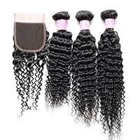 Algopix Similar Product 15 - Brazilian Virgin Hair Deep Wave Bundles