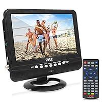 Algopix Similar Product 1 - Pyle 9 Inch Portable Widescreen TV 