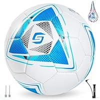 Algopix Similar Product 1 - SARETAS Soccer Ball Size 5 PU