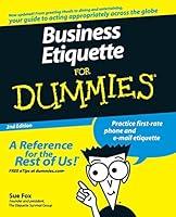 Algopix Similar Product 14 - Business Etiquette For Dum 2e