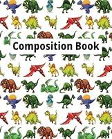 Algopix Similar Product 19 - Cute Dinosaur Composition Book 