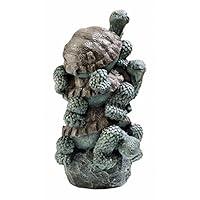 Algopix Similar Product 2 - Design Toscano Stacked Turtles Spitter