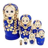 Algopix Similar Product 15 - NMGMJQ Matryoshka Stacking Dolls Set of