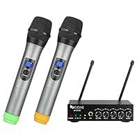 Algopix Similar Product 5 - Fifine UHF Dual Channel Wireless