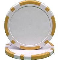 Algopix Similar Product 19 - Gold Poker Chips Package of 100
