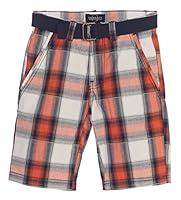 Algopix Similar Product 2 - Gioberti Boys Plaid Shorts with Front