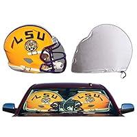 Algopix Similar Product 1 - Smash'em Sports LSU Tigers Auto Sunshade
