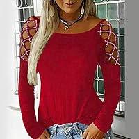 Algopix Similar Product 10 - Sunyastor Women Cold Shoulder Tops Sexy
