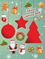 Algopix Similar Product 14 - Advent Coloring Book Christmas