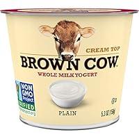 Algopix Similar Product 17 - Brown Cow Cream Top Plain Whole Milk