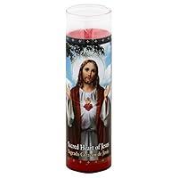 Algopix Similar Product 1 - St Jude Candle Heart Of Jesus Red