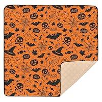 Algopix Similar Product 16 - Selerdon Baby Play Mat Halloween Ghost