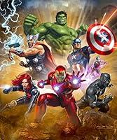Algopix Similar Product 8 - LVIITIS DIY Large Super Hero 5D Diamond