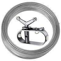 Algopix Similar Product 10 - 118Ft Pool Cover Cable and Winch Kit