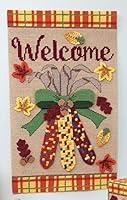 Algopix Similar Product 3 - Fall Welcome Wall Hanging Plastic