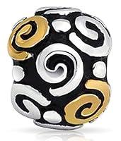 Algopix Similar Product 13 - Two Tone 925 Sterling Silver Celtic