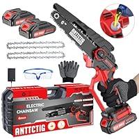 Algopix Similar Product 15 - UPGRADED VERSION Mini Chainsaw 6 inch