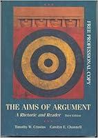 Algopix Similar Product 4 - The Aims of Argument A Rhetoric and