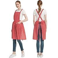 Algopix Similar Product 17 - Retro Adjustable Ruffle Apron with