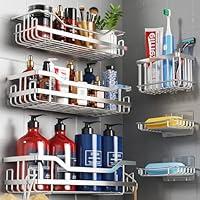 Algopix Similar Product 12 - OMAIRA 6Pack Shower Caddy Organizer