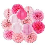 Algopix Similar Product 16 - Rose HotPink Party Decorations