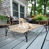 Algopix Similar Product 16 - Veehoo Large Elevated Dog Bed Outdoor