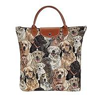 Algopix Similar Product 7 - Signare Tapestry Foldable Tote Bag