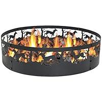 Algopix Similar Product 14 - Sunnydaze Running Horse Fire Pit  36