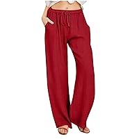 Algopix Similar Product 14 - Linen Pants Women Summer Casual