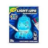 Algopix Similar Product 2 - Crayola Light Ups Unicorn Figure