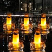 Algopix Similar Product 5 - Solar Pool Lights Floating Solar Flame