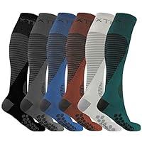 Algopix Similar Product 2 - Sport Compression Socks for Men and