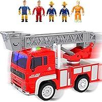 Algopix Similar Product 19 - FUNERICA Compact Fire Truck Toy Set