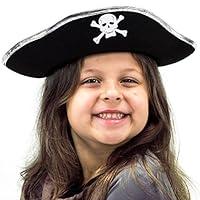 Algopix Similar Product 12 - Hard Tricorne Pirates Hat Halloween