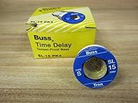 Algopix Similar Product 2 - Bussmann SL15 Time Delay Buss Fuse