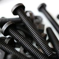 Algopix Similar Product 15 - 20 x Black Pan Head Screws