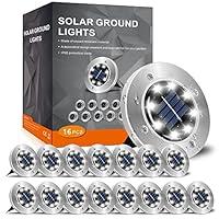 Algopix Similar Product 2 - INCX Solar Ground Lights 16 Packs 8