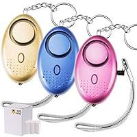 Algopix Similar Product 20 - TOODOO Personal Alarm 3 Pack Safesound