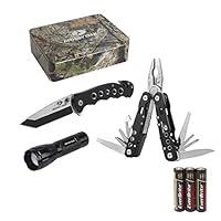 Algopix Similar Product 11 - MOSSY OAK 3Piece MultiTool Folding