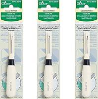 Algopix Similar Product 6 - Clover 482/W Seam Ripper (3 Pack)