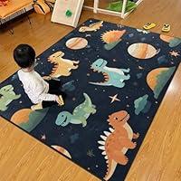 Algopix Similar Product 10 - Dinosaur Rug Kids Playmat Rugs  5x7