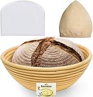 Algopix Similar Product 17 - 9 Inch Bread Banneton Proofing Basket 