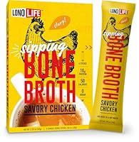 Algopix Similar Product 9 - LonoLife Chicken Bone Broth Powder Mix
