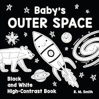 Algopix Similar Product 5 - Babys Outer Space Black and White