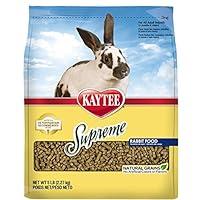 Algopix Similar Product 11 - Kaytee Supreme Rabbit Food, 5-Lb Bag