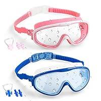 Algopix Similar Product 8 - Vetoo Kids Swim Goggles 2 Pack AntiFog